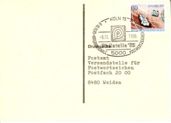 Západní Berlín 1985 11 006 ●